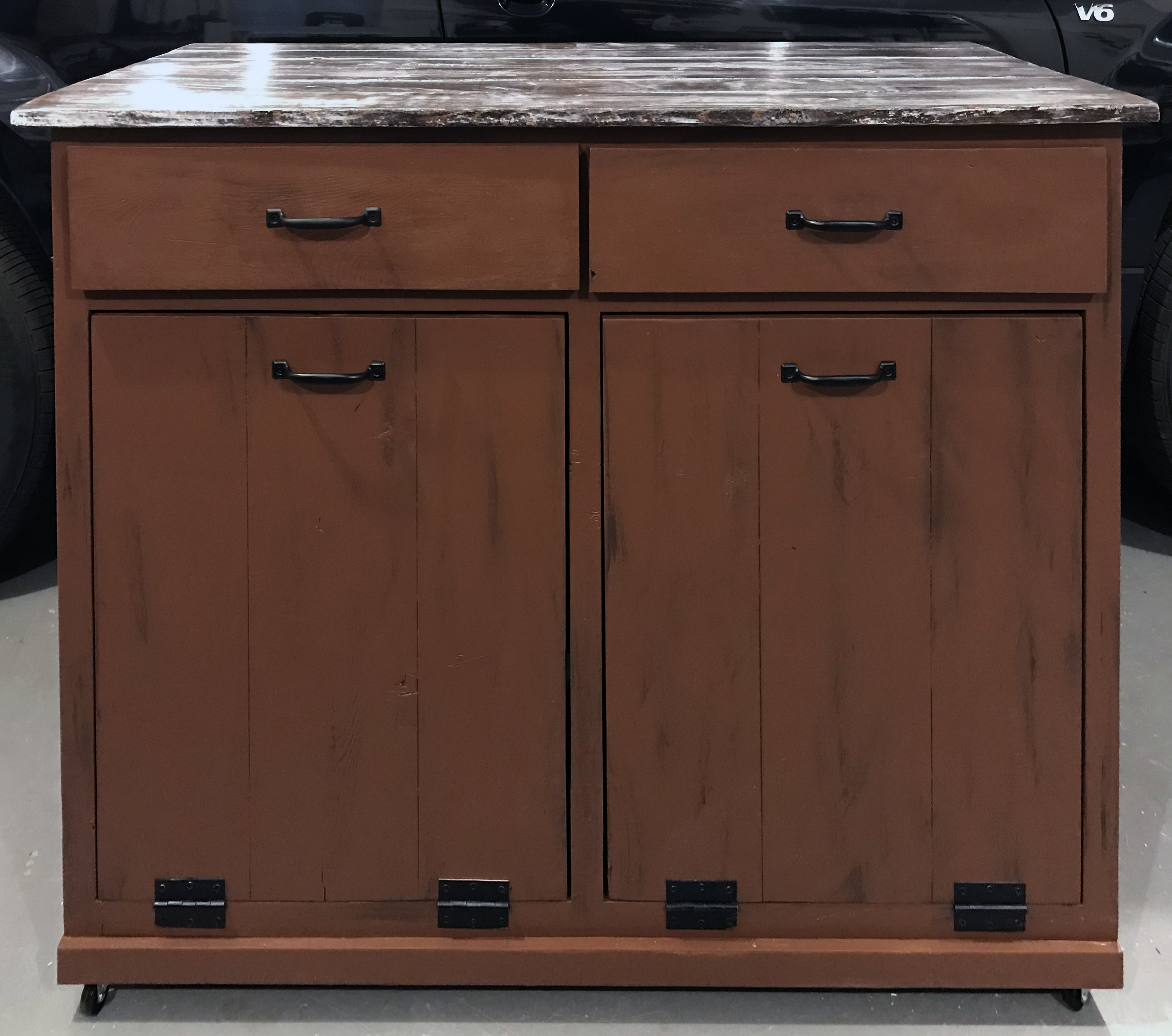 Recycling Bin Ana White